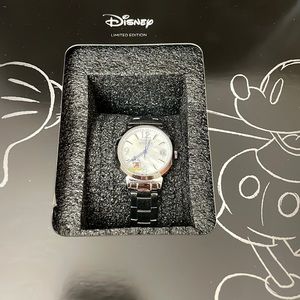 Mickey Mouse Limited Edition Watch with carry case. Warranty info included.